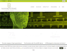 Tablet Screenshot of nayarsystems.com